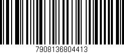 Código de barras (EAN, GTIN, SKU, ISBN): '7908136804413'