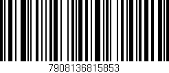 Código de barras (EAN, GTIN, SKU, ISBN): '7908136815853'