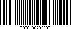 Código de barras (EAN, GTIN, SKU, ISBN): '7908138202200'