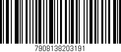 Código de barras (EAN, GTIN, SKU, ISBN): '7908138203191'