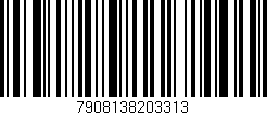 Código de barras (EAN, GTIN, SKU, ISBN): '7908138203313'