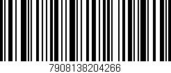 Código de barras (EAN, GTIN, SKU, ISBN): '7908138204266'