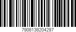 Código de barras (EAN, GTIN, SKU, ISBN): '7908138204297'