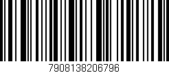 Código de barras (EAN, GTIN, SKU, ISBN): '7908138206796'