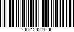 Código de barras (EAN, GTIN, SKU, ISBN): '7908138208790'