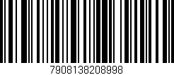 Código de barras (EAN, GTIN, SKU, ISBN): '7908138208998'
