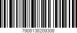 Código de barras (EAN, GTIN, SKU, ISBN): '7908138209308'