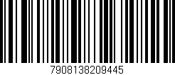 Código de barras (EAN, GTIN, SKU, ISBN): '7908138209445'
