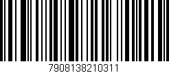 Código de barras (EAN, GTIN, SKU, ISBN): '7908138210311'