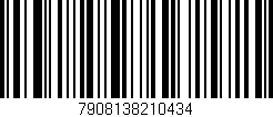 Código de barras (EAN, GTIN, SKU, ISBN): '7908138210434'