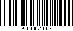 Código de barras (EAN, GTIN, SKU, ISBN): '7908138211325'