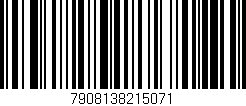 Código de barras (EAN, GTIN, SKU, ISBN): '7908138215071'