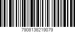 Código de barras (EAN, GTIN, SKU, ISBN): '7908138219079'