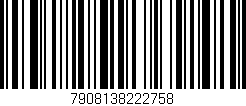 Código de barras (EAN, GTIN, SKU, ISBN): '7908138222758'