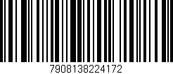 Código de barras (EAN, GTIN, SKU, ISBN): '7908138224172'