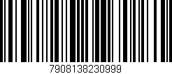 Código de barras (EAN, GTIN, SKU, ISBN): '7908138230999'
