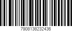 Código de barras (EAN, GTIN, SKU, ISBN): '7908138232436'