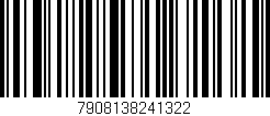 Código de barras (EAN, GTIN, SKU, ISBN): '7908138241322'