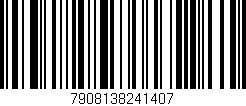Código de barras (EAN, GTIN, SKU, ISBN): '7908138241407'