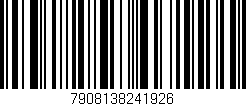 Código de barras (EAN, GTIN, SKU, ISBN): '7908138241926'