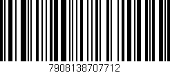 Código de barras (EAN, GTIN, SKU, ISBN): '7908138707712'
