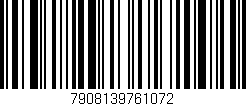 Código de barras (EAN, GTIN, SKU, ISBN): '7908139761072'