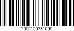 Código de barras (EAN, GTIN, SKU, ISBN): '7908139761089'
