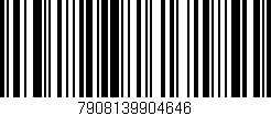 Código de barras (EAN, GTIN, SKU, ISBN): '7908139904646'