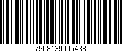 Código de barras (EAN, GTIN, SKU, ISBN): '7908139905438'