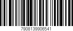Código de barras (EAN, GTIN, SKU, ISBN): '7908139906541'