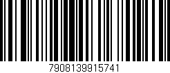 Código de barras (EAN, GTIN, SKU, ISBN): '7908139915741'