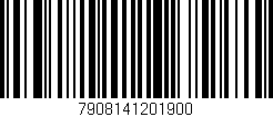 Código de barras (EAN, GTIN, SKU, ISBN): '7908141201900'