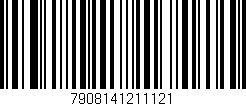 Código de barras (EAN, GTIN, SKU, ISBN): '7908141211121'