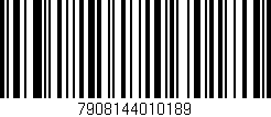 Código de barras (EAN, GTIN, SKU, ISBN): '7908144010189'
