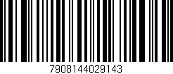 Código de barras (EAN, GTIN, SKU, ISBN): '7908144029143'
