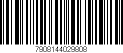 Código de barras (EAN, GTIN, SKU, ISBN): '7908144029808'