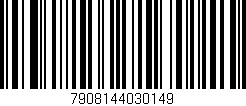 Código de barras (EAN, GTIN, SKU, ISBN): '7908144030149'