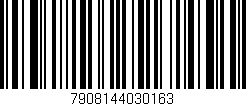 Código de barras (EAN, GTIN, SKU, ISBN): '7908144030163'