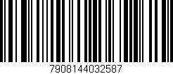 Código de barras (EAN, GTIN, SKU, ISBN): '7908144032587'