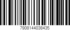 Código de barras (EAN, GTIN, SKU, ISBN): '7908144038435'