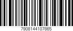 Código de barras (EAN, GTIN, SKU, ISBN): '7908144107865'