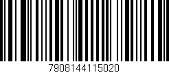 Código de barras (EAN, GTIN, SKU, ISBN): '7908144115020'