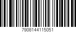 Código de barras (EAN, GTIN, SKU, ISBN): '7908144115051'