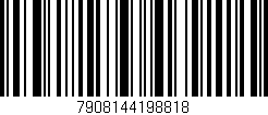 Código de barras (EAN, GTIN, SKU, ISBN): '7908144198818'