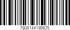 Código de barras (EAN, GTIN, SKU, ISBN): '7908144198825'