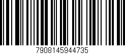 Código de barras (EAN, GTIN, SKU, ISBN): '7908145944735'