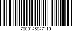 Código de barras (EAN, GTIN, SKU, ISBN): '7908145947118'