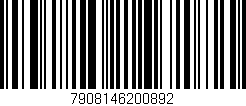 Código de barras (EAN, GTIN, SKU, ISBN): '7908146200892'