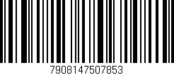 Código de barras (EAN, GTIN, SKU, ISBN): '7908147507853'