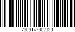 Código de barras (EAN, GTIN, SKU, ISBN): '7908147802033'